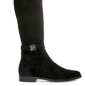 Beautiful NWOT Kate Spade Black Suede Boots